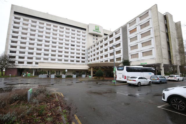 The owner of Holiday Inn has partnered with Unilever to remove miniature shampoos and body wash from its hotels by 2030 in a bid to eliminate single-use plastics from its venues (PA)