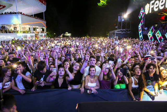 KOSOVO-ALBANIA-DUA LIPA-FESTIVAL