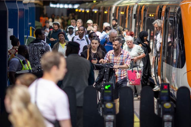 <p>Rail workers are among those seeking to strike </p>