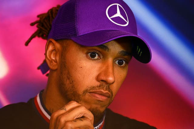 <p>Seven-time Formula 1 champion Lewis Hamilton</p>