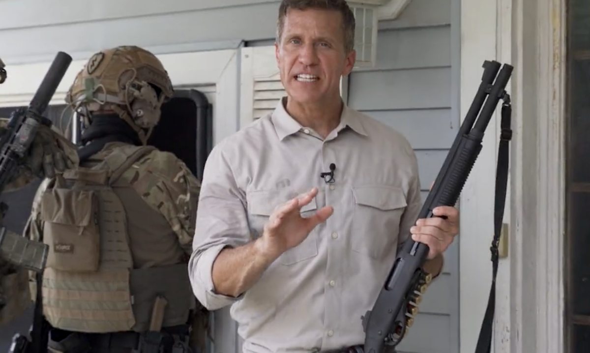 Facebook takes down ad of Republican Senate candidate going ‘RINO’ hunting