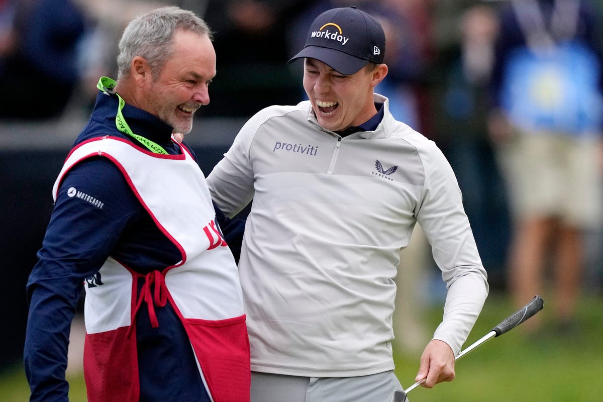 Matt Fitzpatrick’s caddie Billy Foster ready for ‘long party’ after US