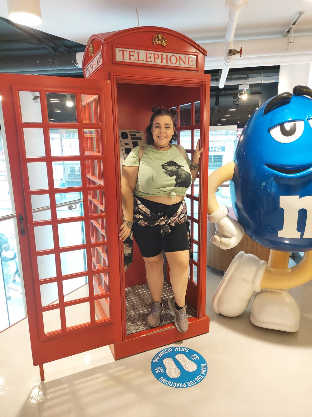 Laura O’Sullivan, 32, at M&M World in London (Collect/PA Real Life)