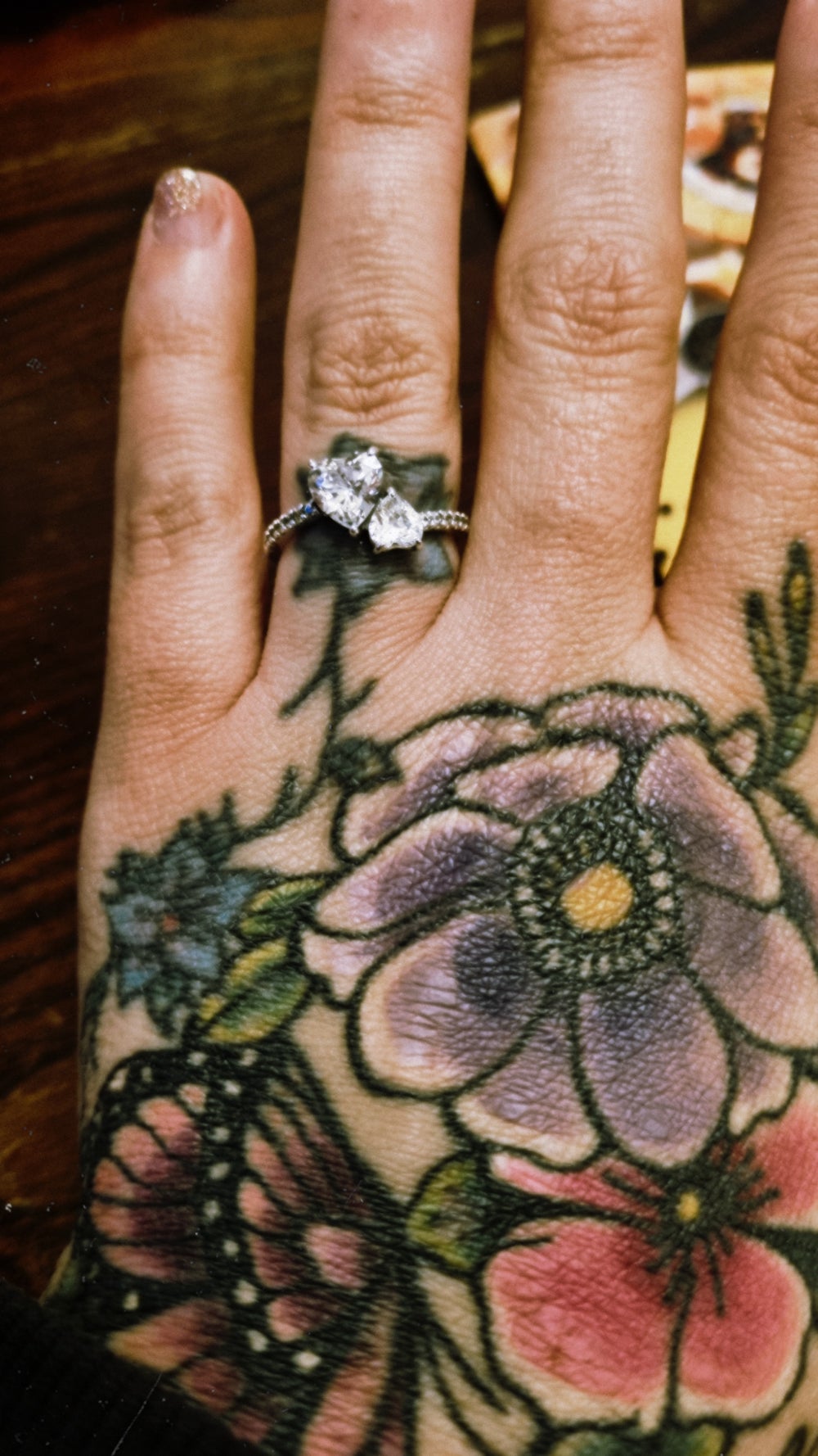 Laura O’Sullivan’s Pandora engagement ring (Collect/PA Real Life)
