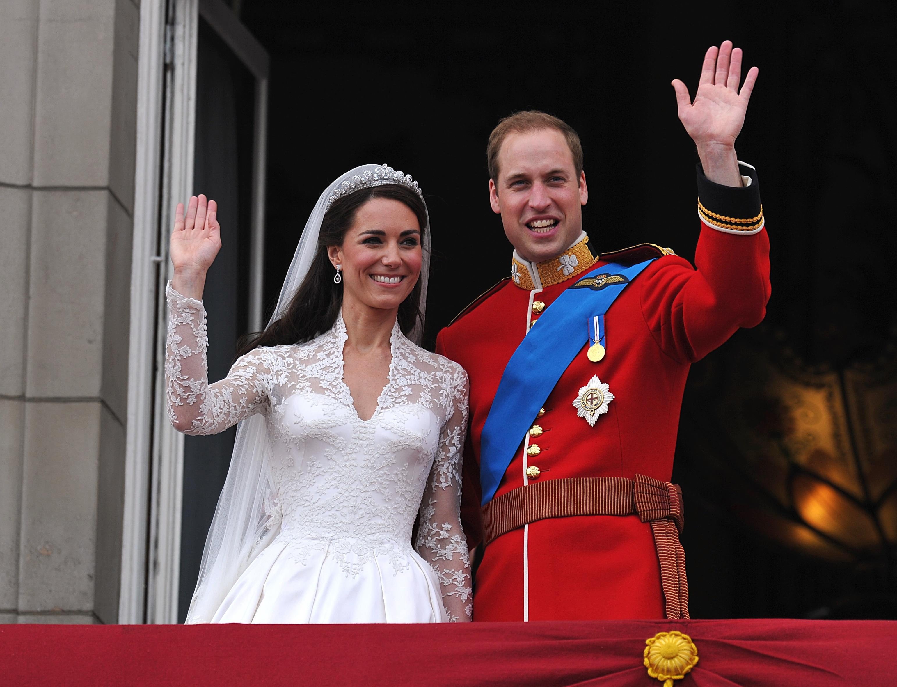 William and Kate wed at Westminster Abbey on 29 April 2011