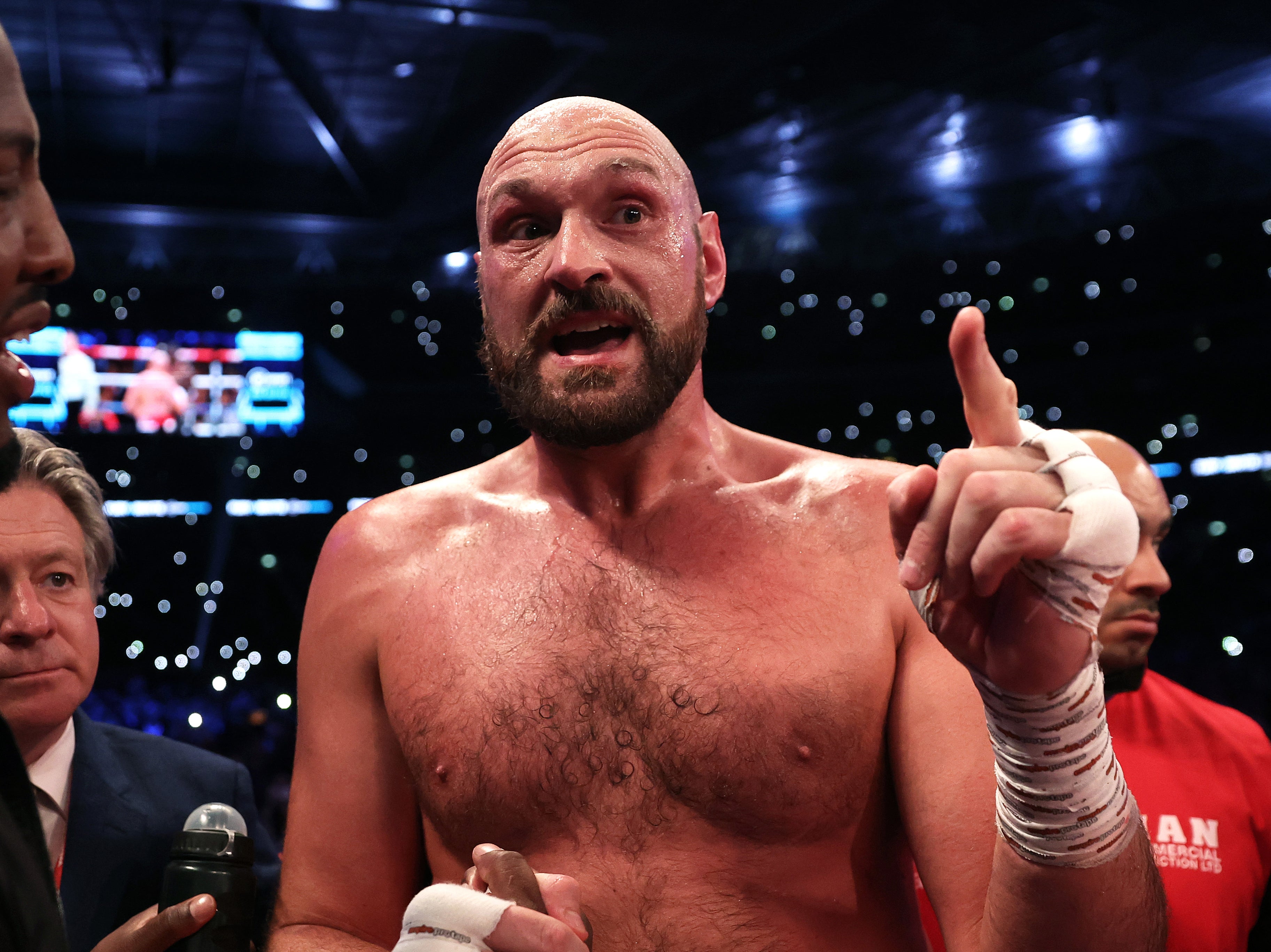 World heavyweight champion Tyson Fury will fight again when the price is right