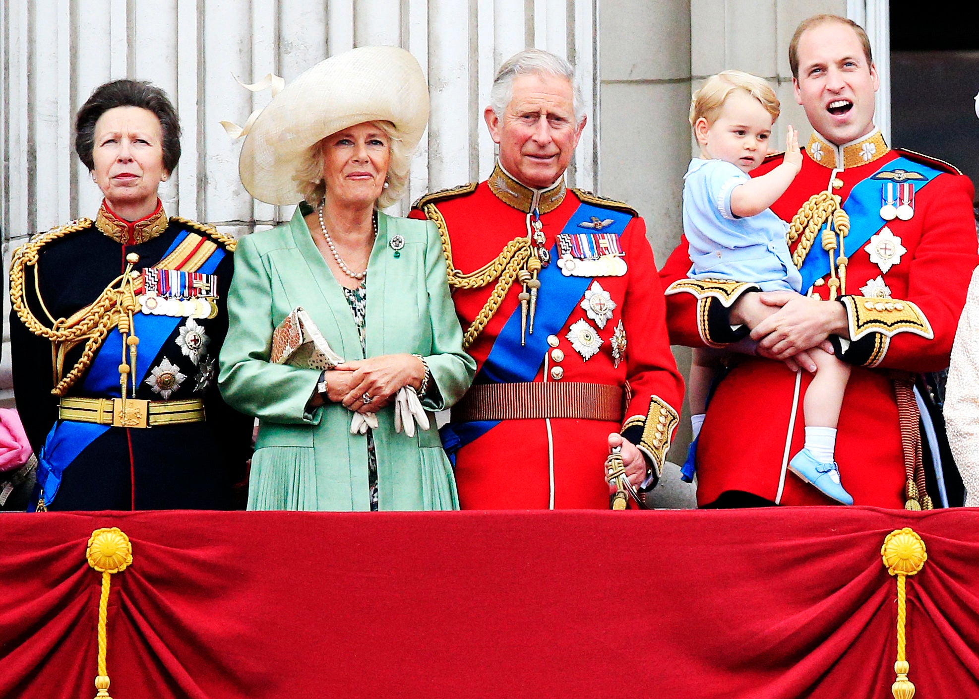 The royal family (Jonathan Brady/PA)