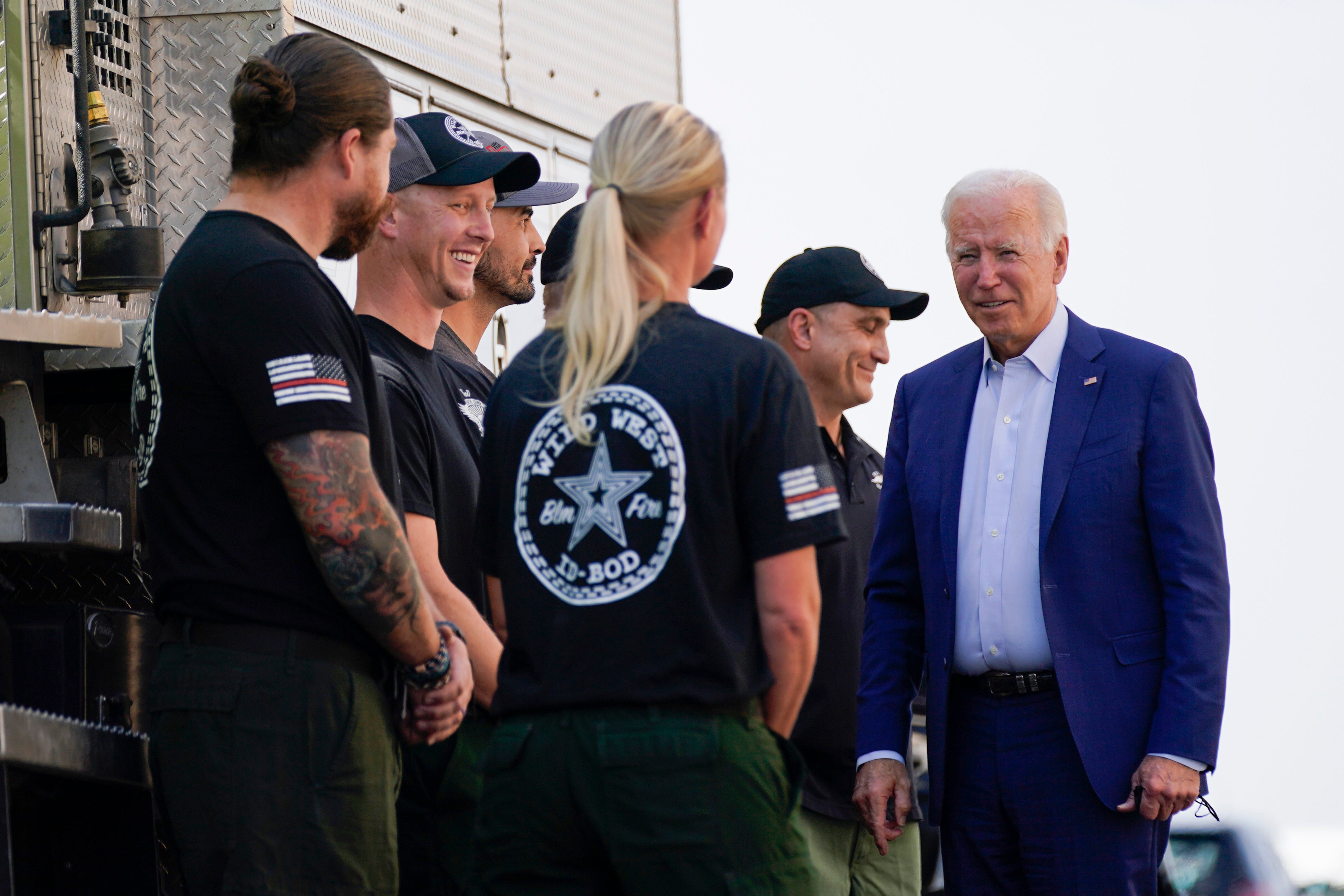 Biden Firefighters