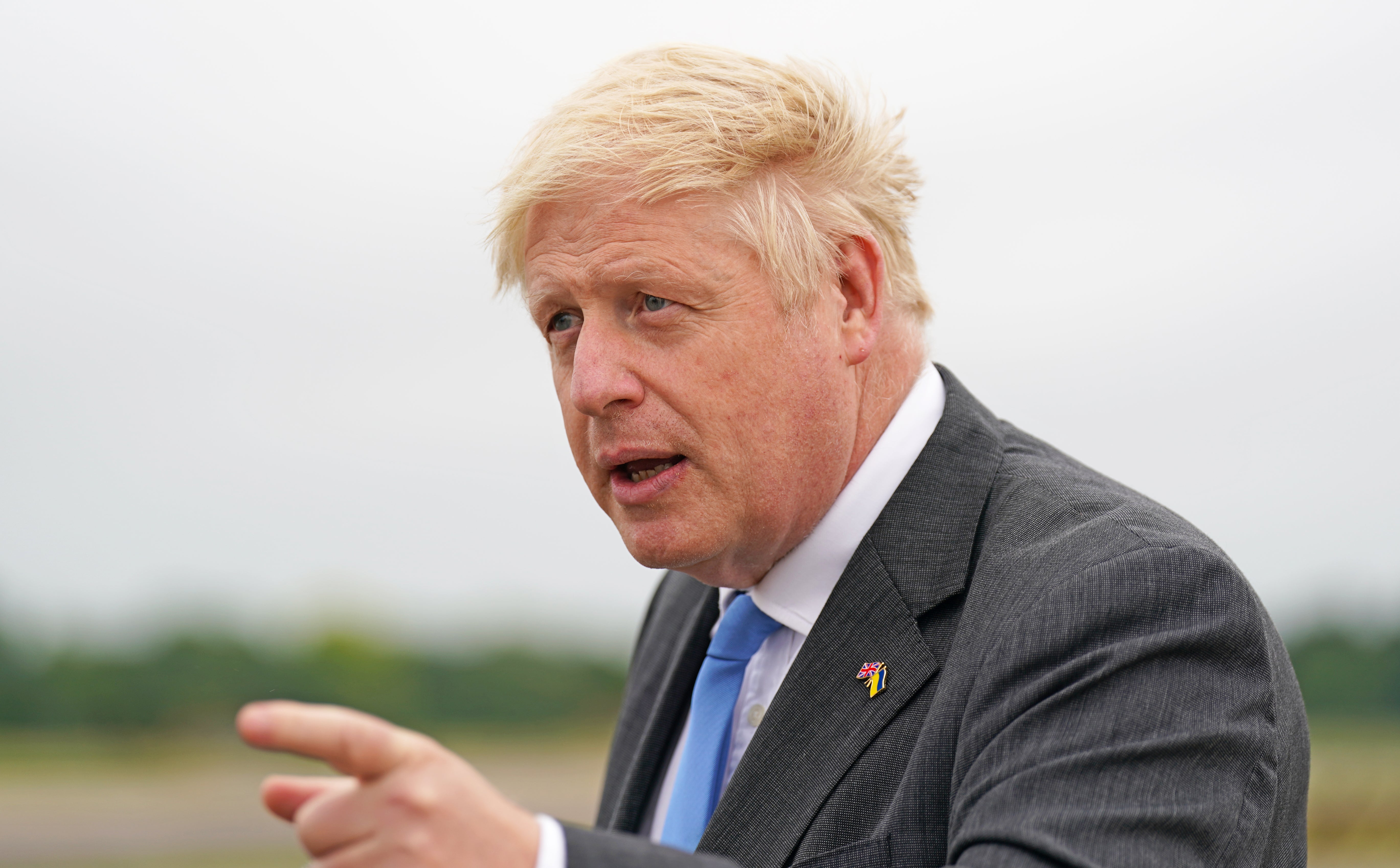 Prime Minister Boris Johnson prepared the public to be braced for more chaos on the railways as he stressed the need for modernisation and reform in the industry (Joe Giddens/PA)