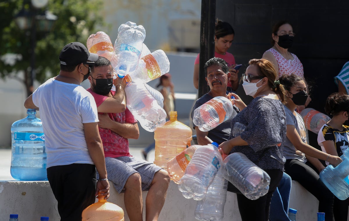 Monterrey, kuraklığın ortasında haftalarca su kesintisi yaşıyor