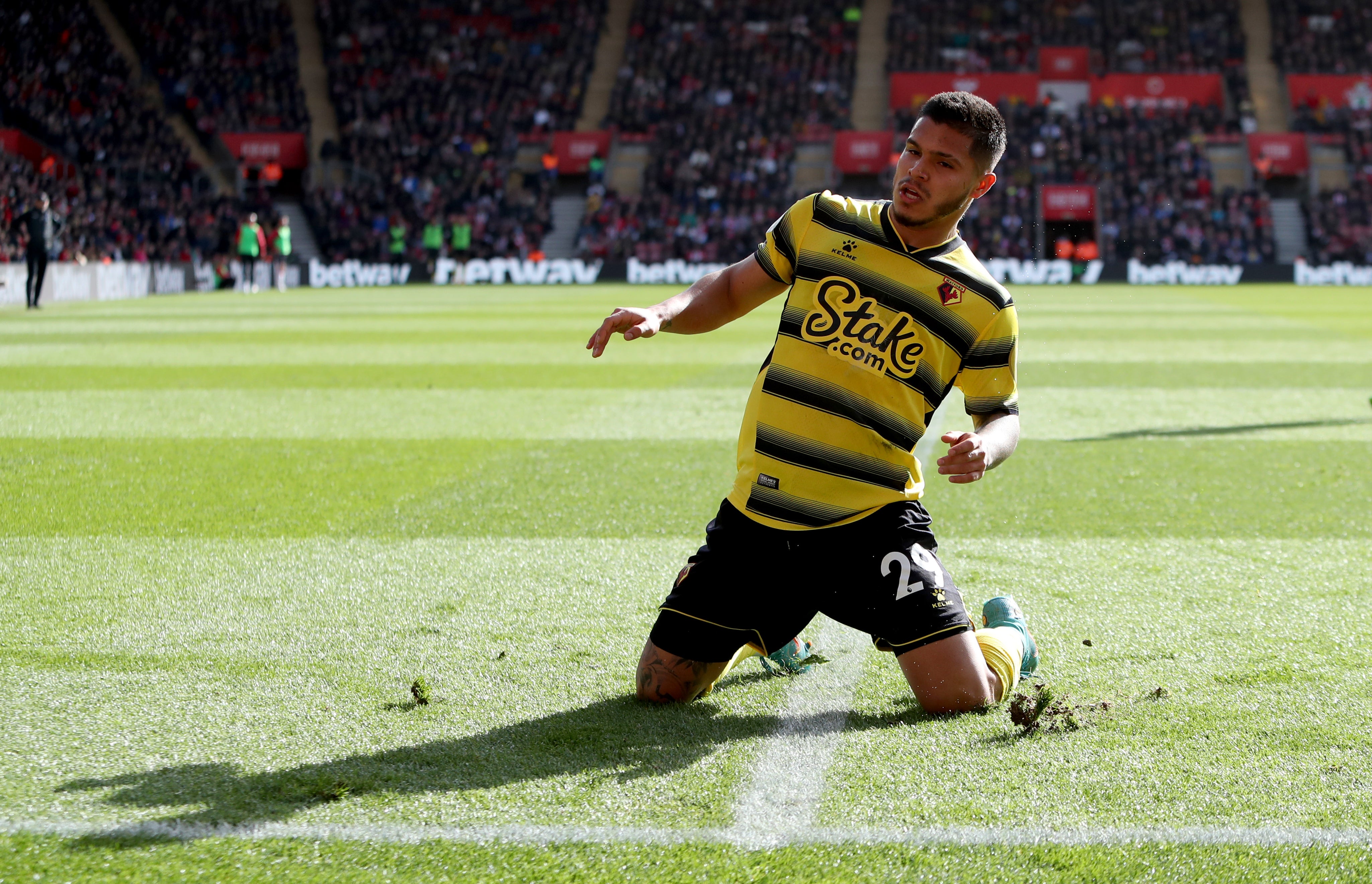 Cucho Hernandez has left Watford (Kieran Cleeves/PA)