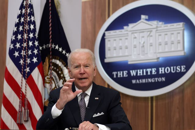 <p>President Joe Biden at the White House</p>