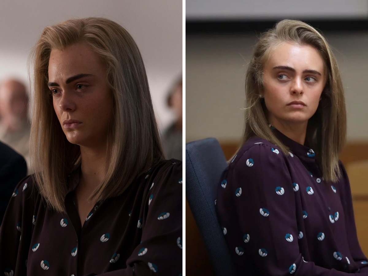 Elle Fanning has a curious theory about Michelle Carter’s eyebrows