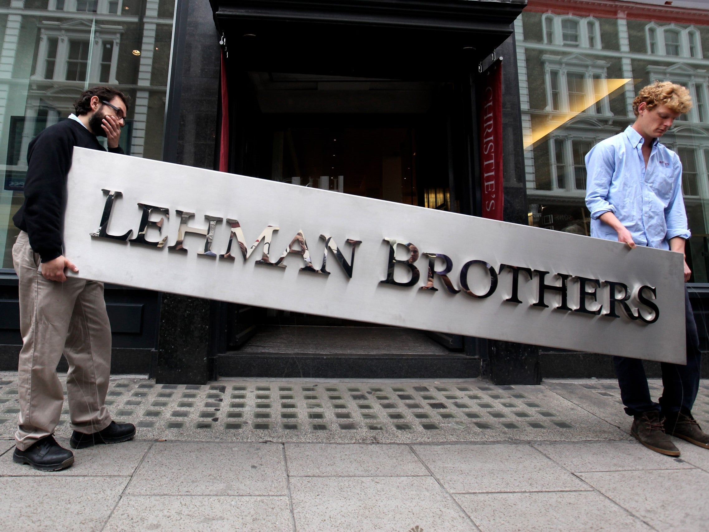 Some observers are drawing comparisons to the 2007-08 financial crisis that resulted in the bankruptcy of banking giants Lehman Brothers