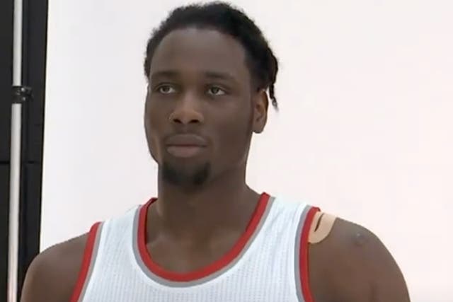 <p>Caleb Swanigan, 25, a former NBA player for the Portland Trail Blazers and a star basketball player at Purdue died of natural causes. </p>