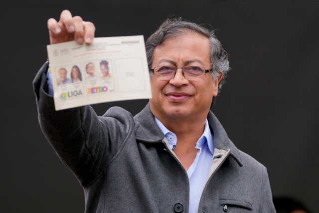 APTOPIX Colombia Election