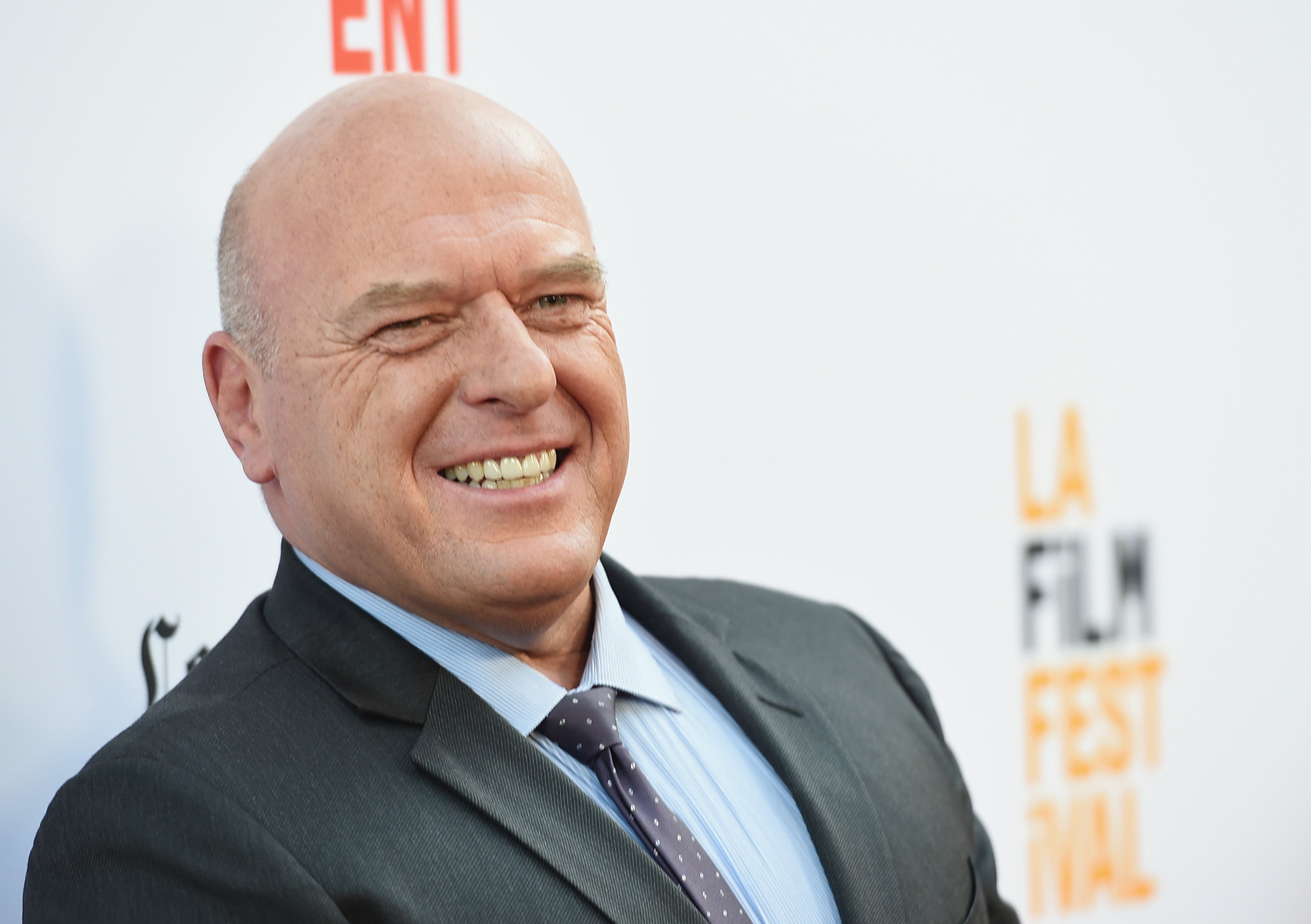 Dean Norris, photographed at the LA film festival in 2017, was hacked for a second time in several months over the weekend