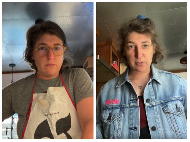 <p>Mayim Bialik, 46, revealed she has tested positive for Covid-19 in an Instagram Live on Monday and gave fans an update in a follow-up video on Tuesday (21 June) </p>