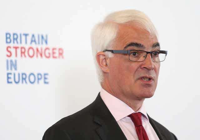 Alistair Darling served as the head of the No campaign in the run-up to the 2014 referendum (Philip Toscano/PA)