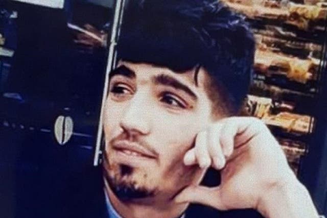 <p>Moosakhan Nasiri, 20, was found stabbed to death at a park in Newham, London, in October 2017 after moving to the UK from Afghanistan ‘to be safe’</p>