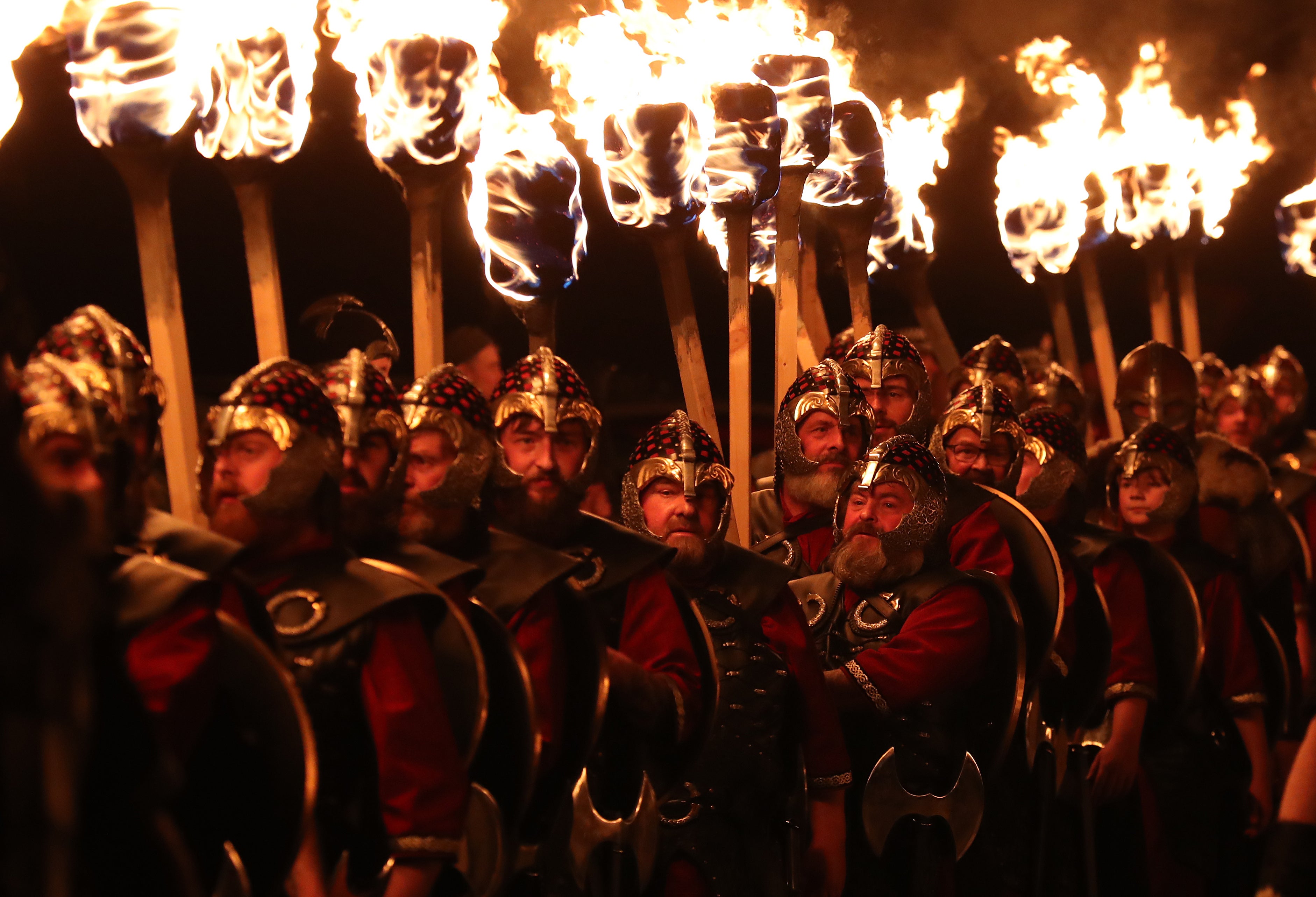 Up Helly Aa Viking festival squads open to women for first time | The  Independent