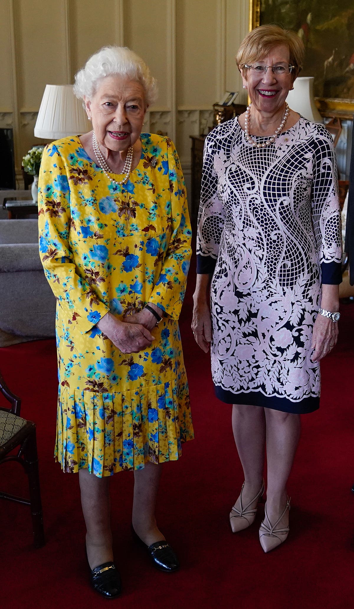 Queen holds in-person audience with Governor of New South Wales