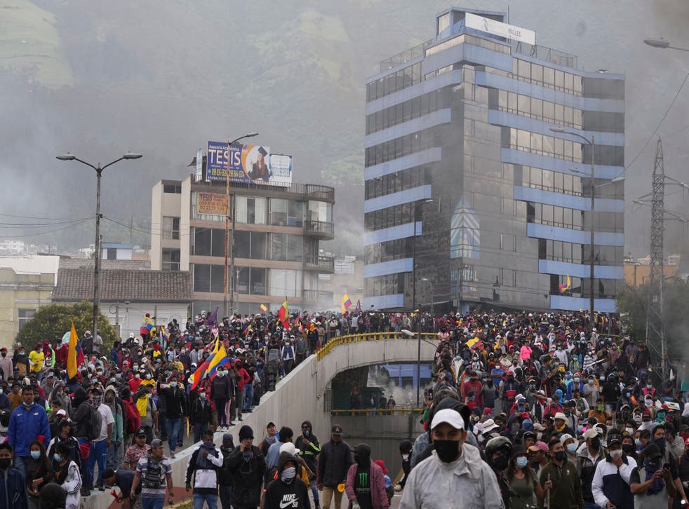 ECUADOR-PROTESTAS