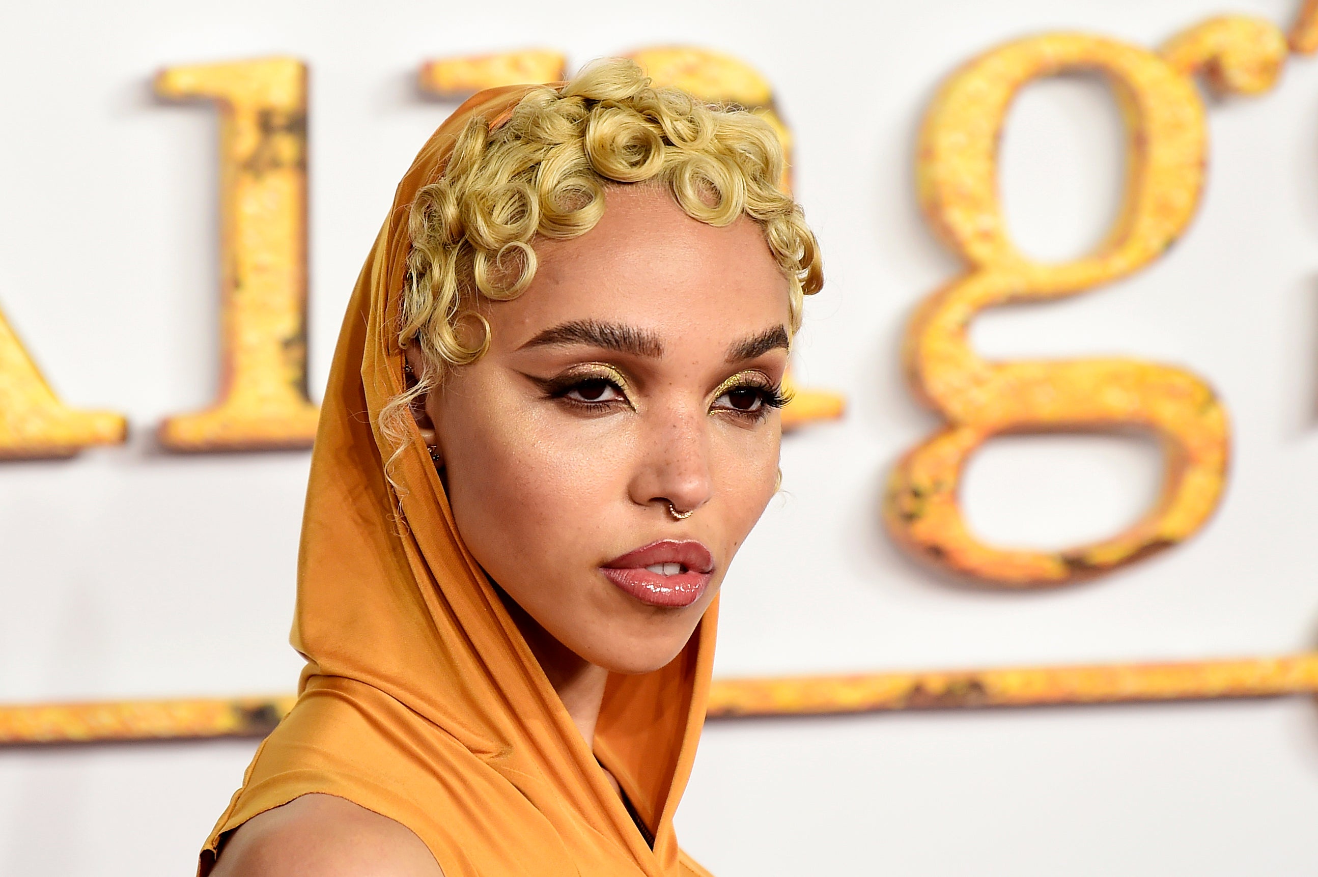 FKA Twigs attends the World Premiere of "The King's Man" at Cineworld Leicester Square