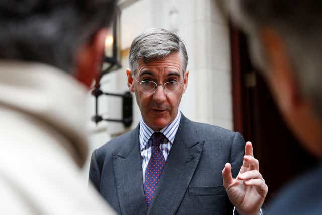 <p>Pop goes the bubbly bottle: Jacob Rees-Mogg rings some alarms bells with his latest suggestion</p>