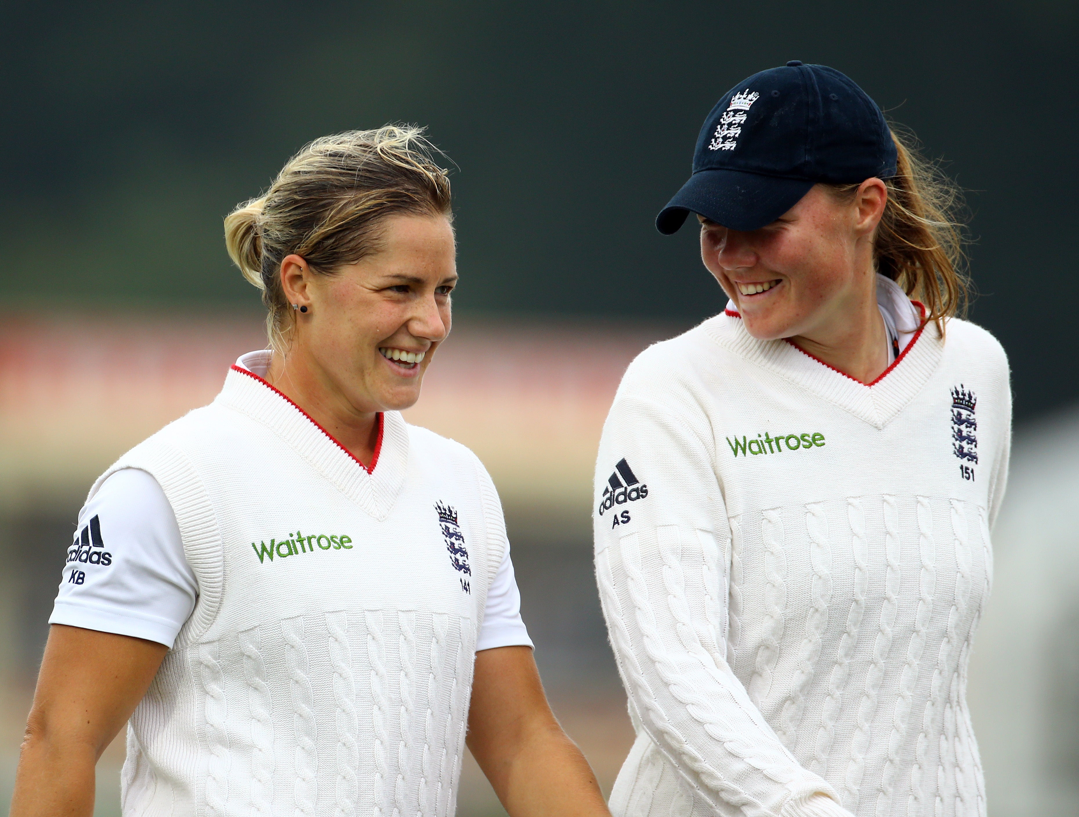 England have seen long-time new-ball partners Katherine Brunt (left) and Anya Shrubsole (right) depart the Test scene in recent months (Gareth Fuller/PA)