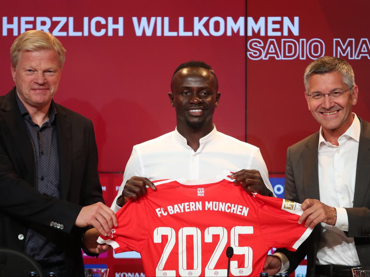 Sadio Mane completes move from Liverpool to Bayern Munich