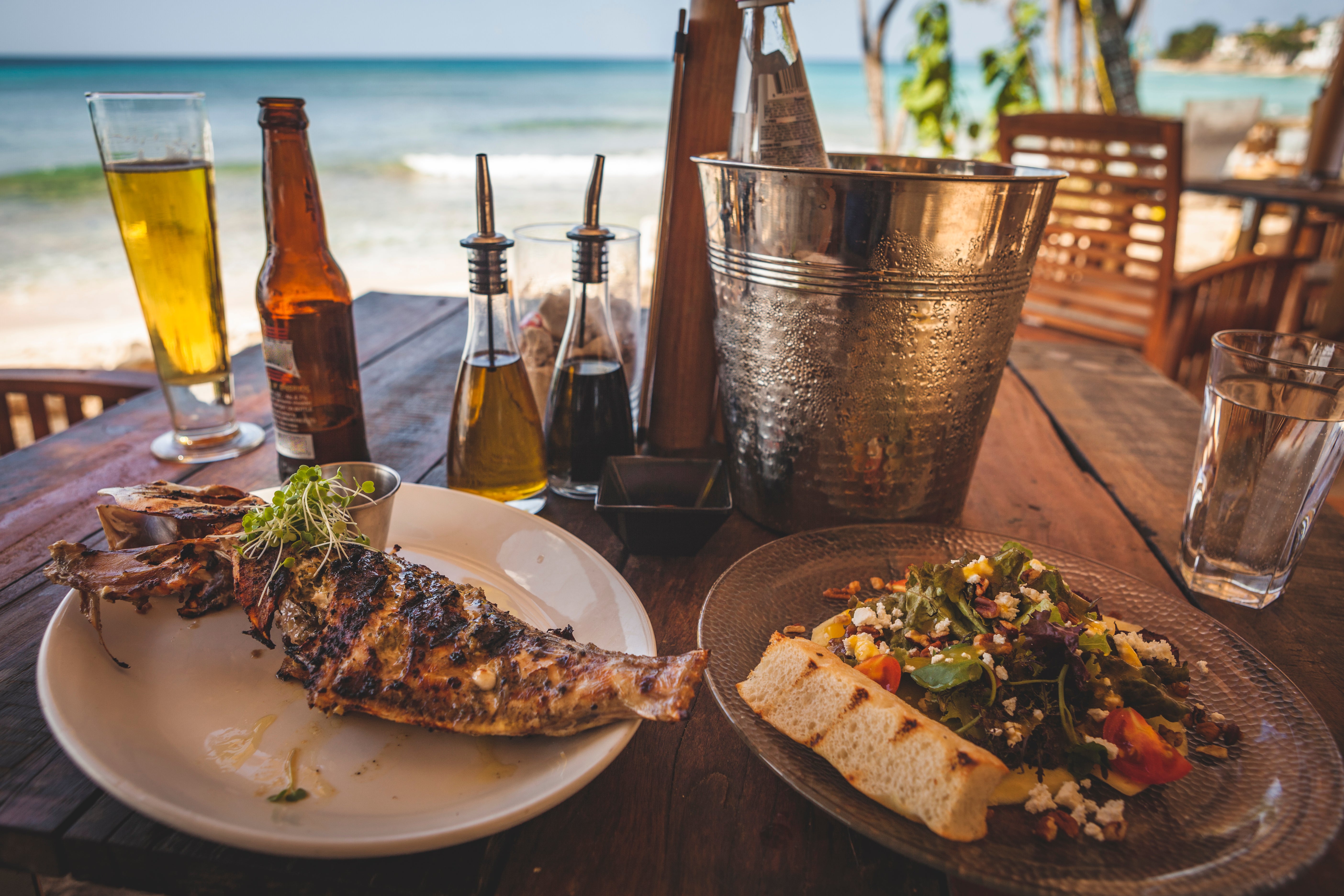 Tuck into some delicious bajan cuisine at one of the eateries loved by locals