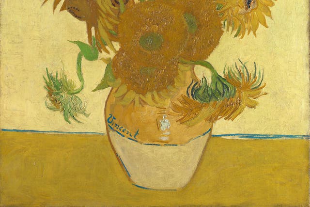 <p>Van Gogh’s Sunflowers, painted in 1888, is one of the National Gallery’s most recognisable works (The National Gallery, London/PA)</p>