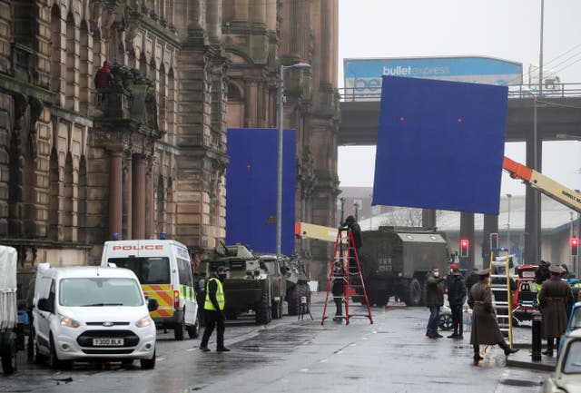 A new report from Screen Scotland says the film industry brought almost £568m to the Scottish economy (PA)