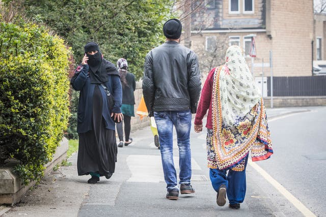A total of 76,884 racially and religiously aggravated offences were recorded in 2021 (Danny Lawson/PA)