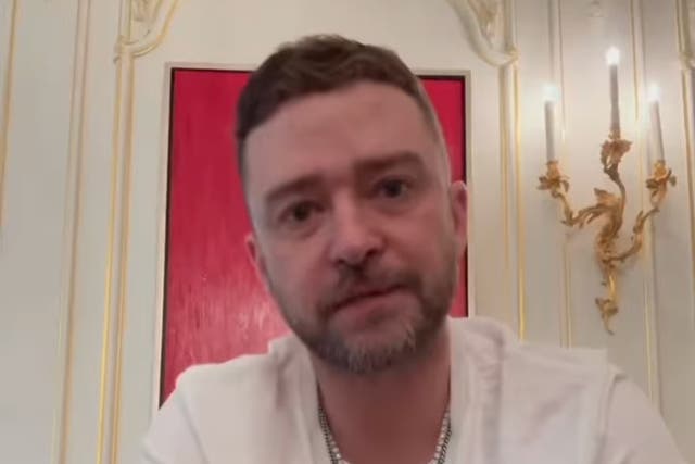 <p>Justin Timberlake apology</p>