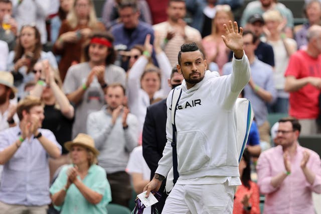 <p>Nick Kyrgios withdrew injured from his third-round match with Felix Auger-Aliassime last year  </p>