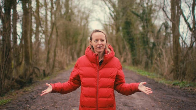 For use in UK, Ireland or Benelux countries only Undated BBC handout photo of Emily Eavis as she appears in the new BBC Two documentary, Glastonbury: 50 Years & Counting. Issue date: Tuesday June 14, 2022.