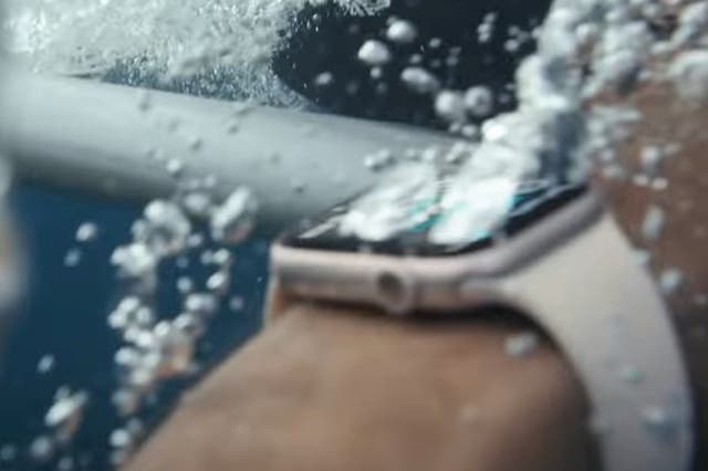 <p>A woman swimming in the Columbia River in Oregon used her Apple Watch to call for help after her foot became trapped in rocks</p>