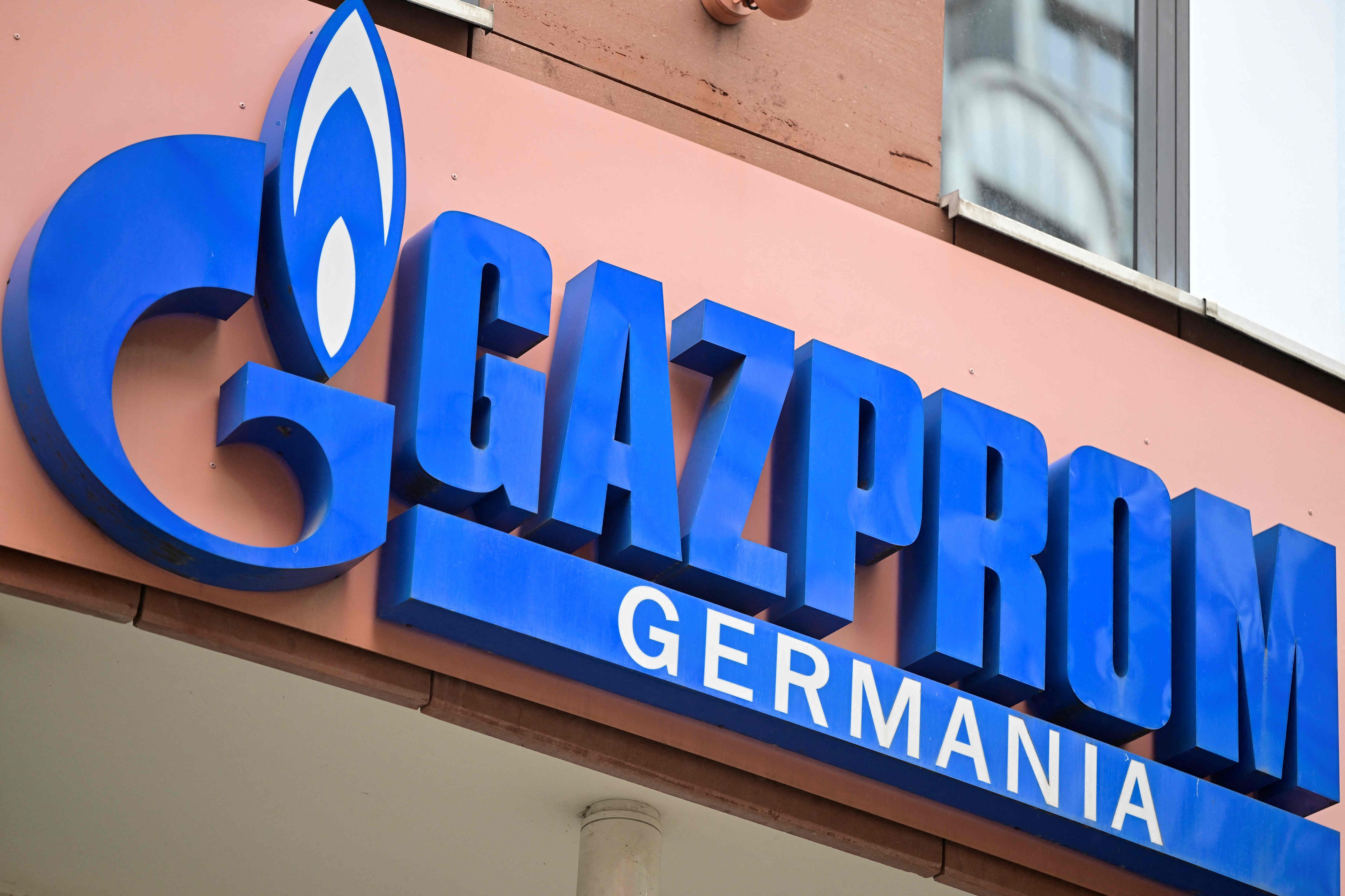 The German headquarters of Russian gas giant Gazprom in Berlin