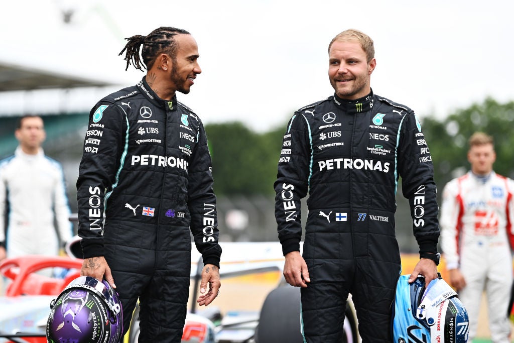Lewis Hamilton and Valtteri Bottas were team-mates for five seasons
