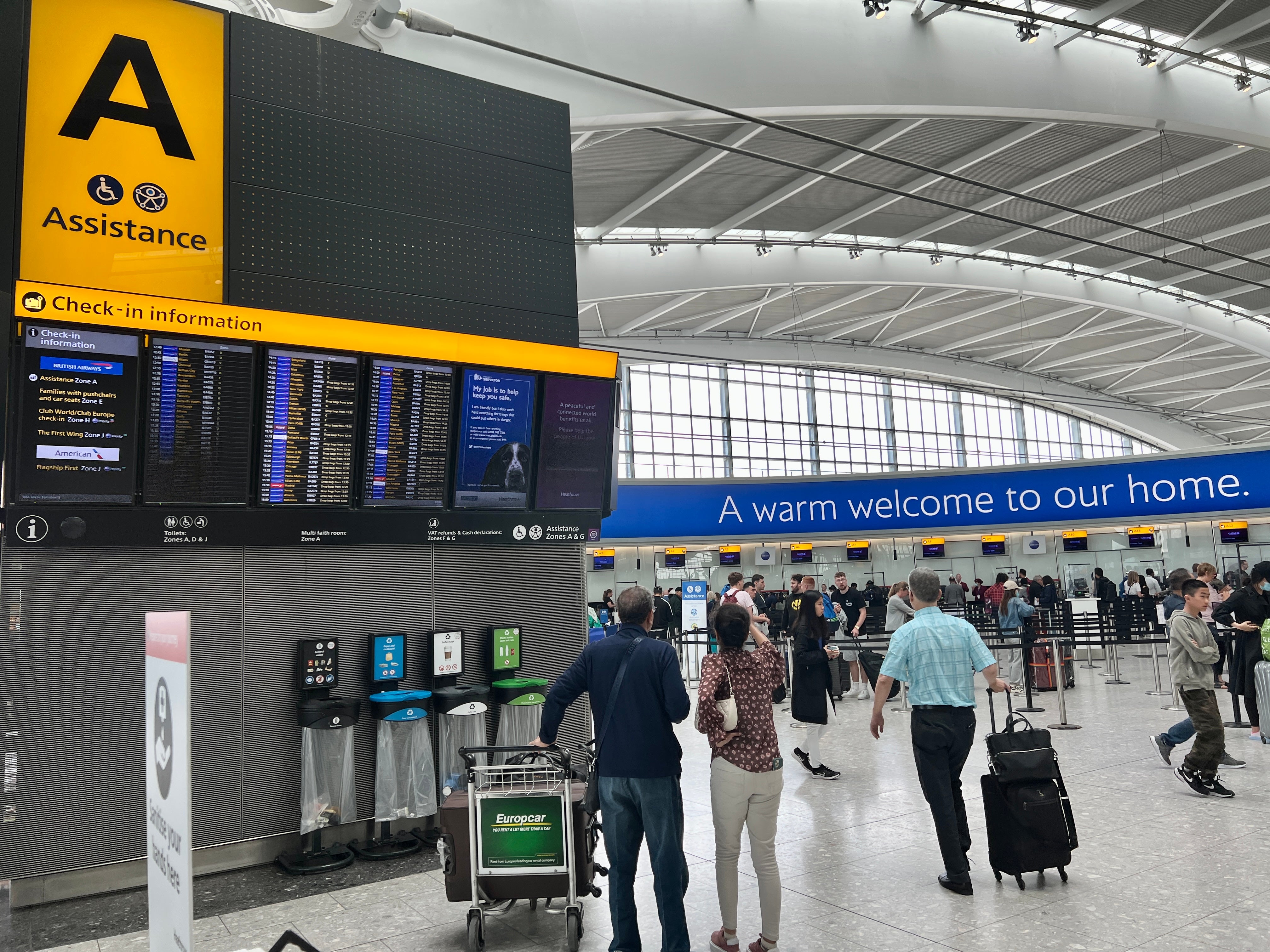Going places? Heathrow Terminal 5, BA’s main base