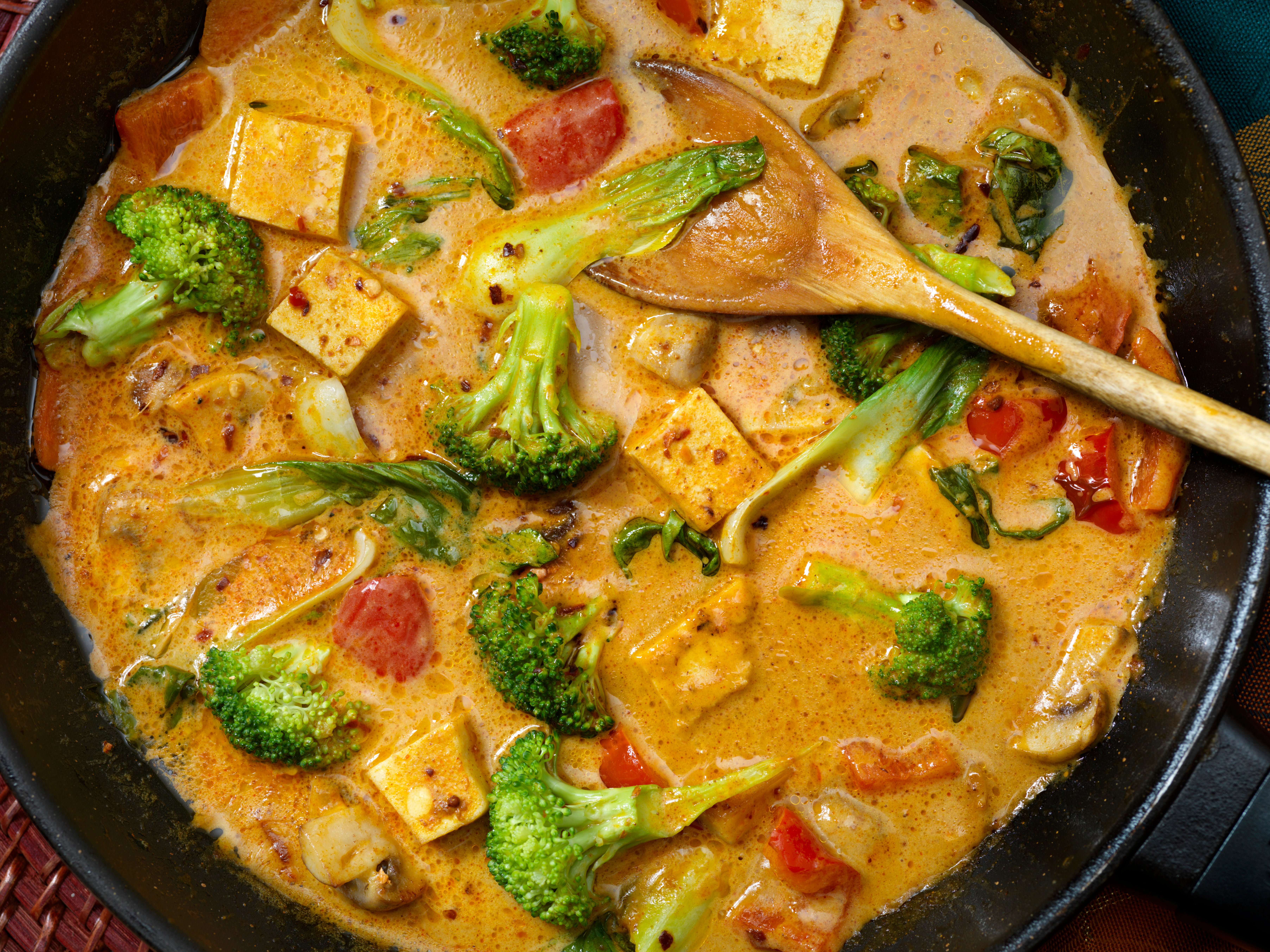 This one-pot vegetarian curry is easy to pull off