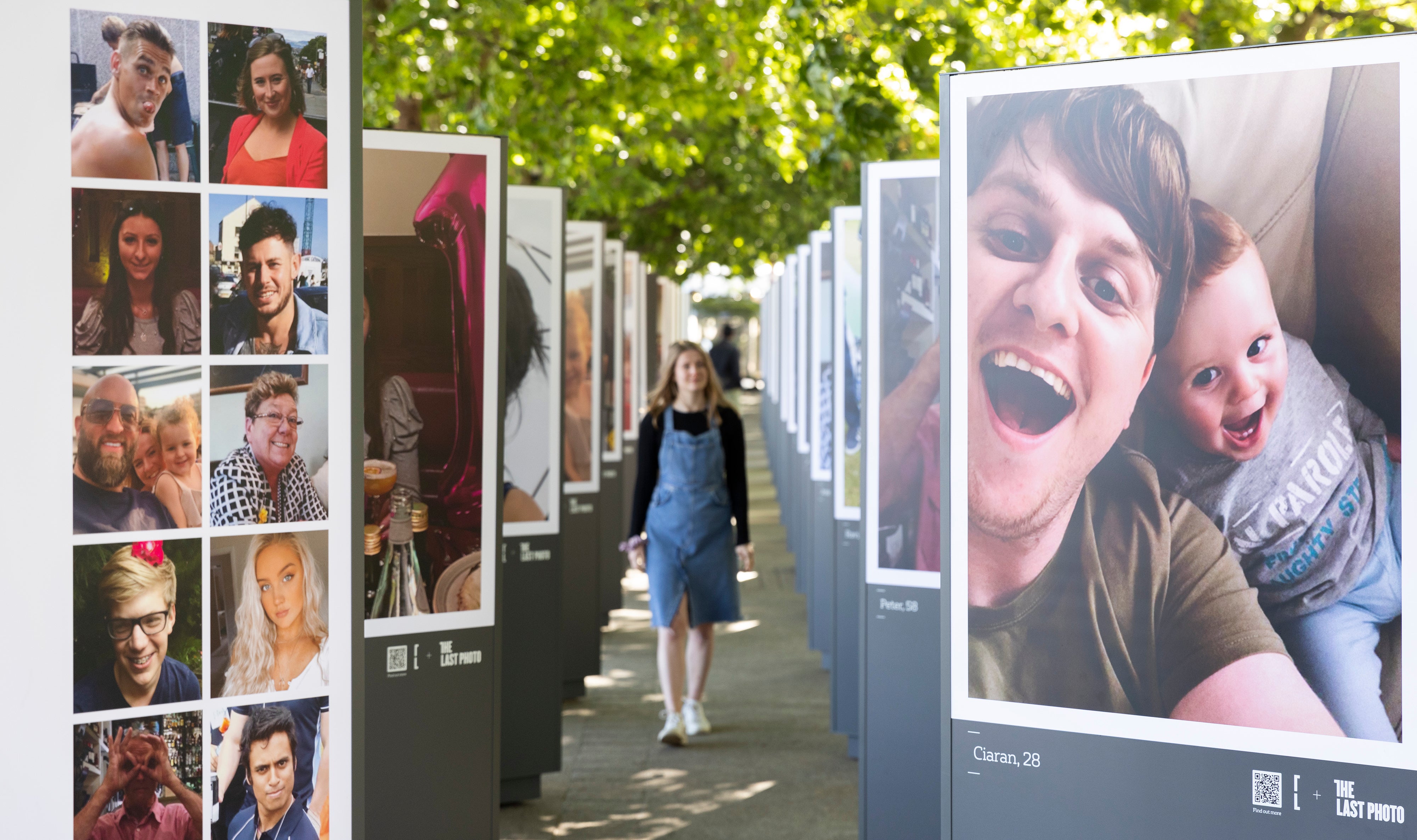 <p>The Last Photo exhibition on London’s South Bank</p>
