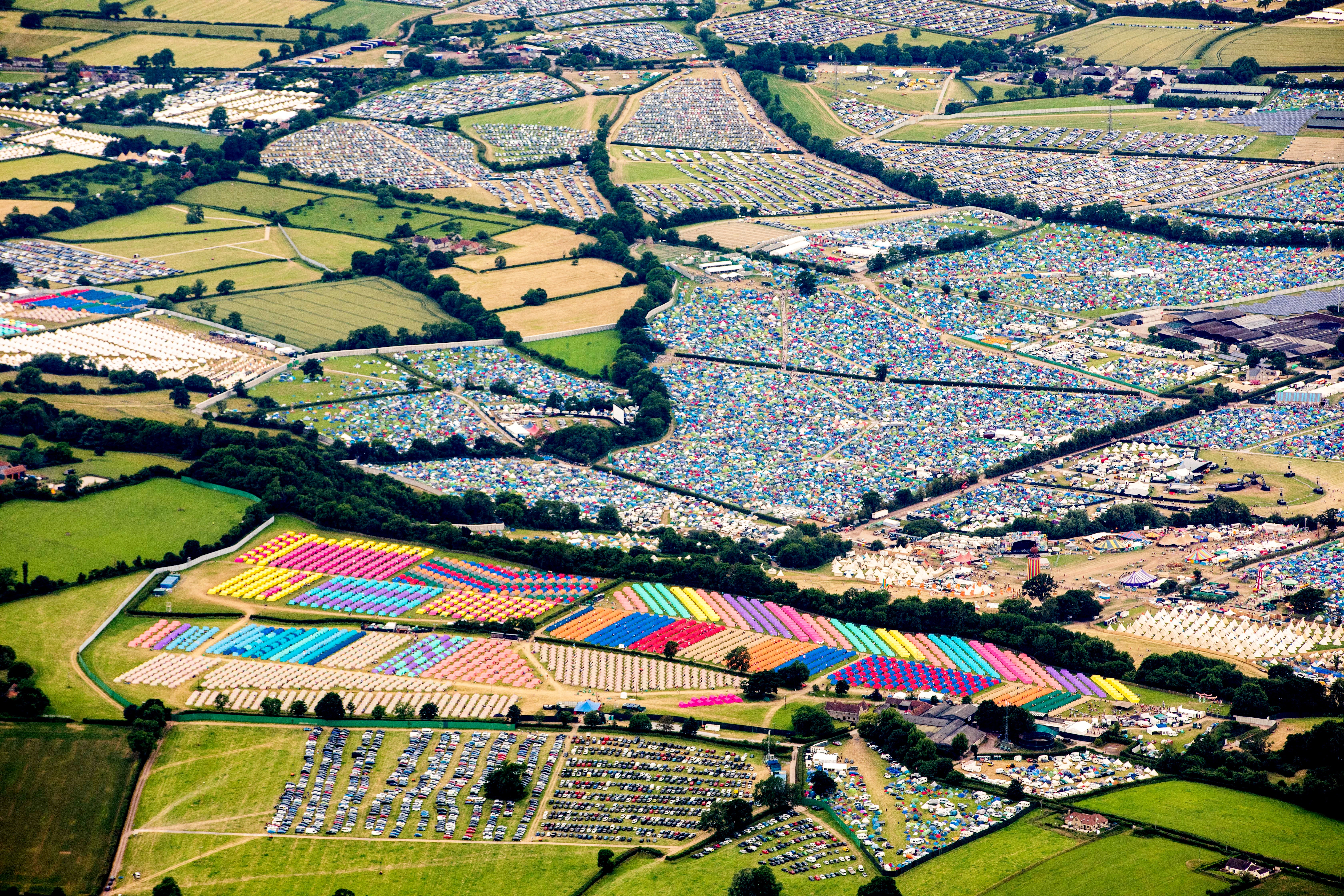 Mapped: Inside The Glastonbury 2023 Site