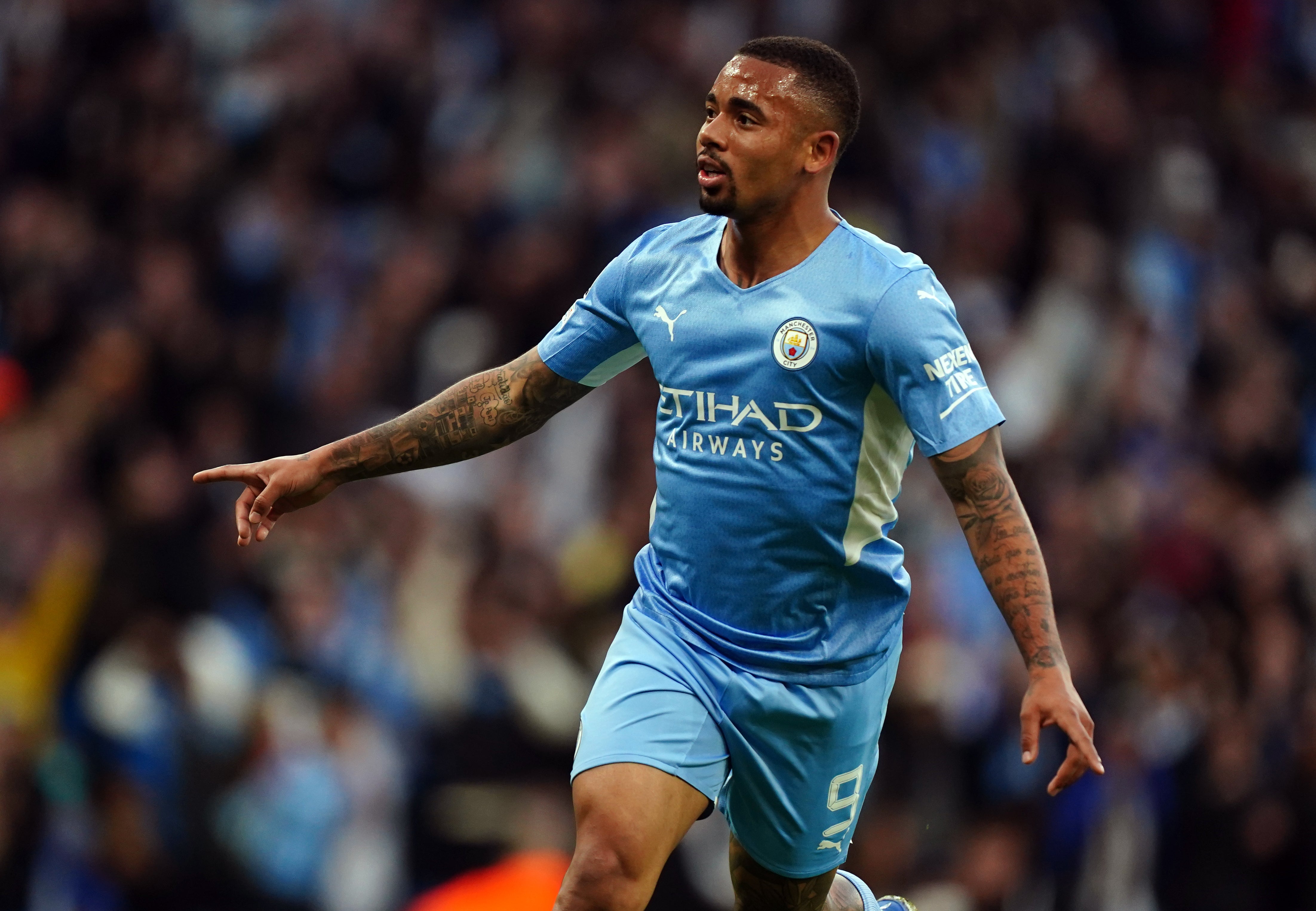 Arsenal have been linked with a move for Manchester City’s Gabriel Jesus (Mike Egerton/PA)