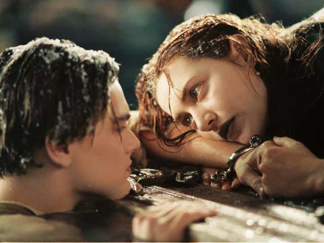 <p>Leonardo DiCaprio and Kate Winslet in ‘Titanic'</p>