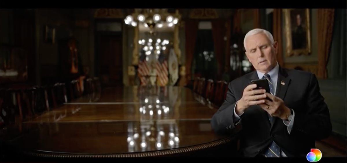Pence, belgesel klipteki 25. değişikliği kullanarak Trump'ı görevden almaya zorlama teklifine tepki gösterdi