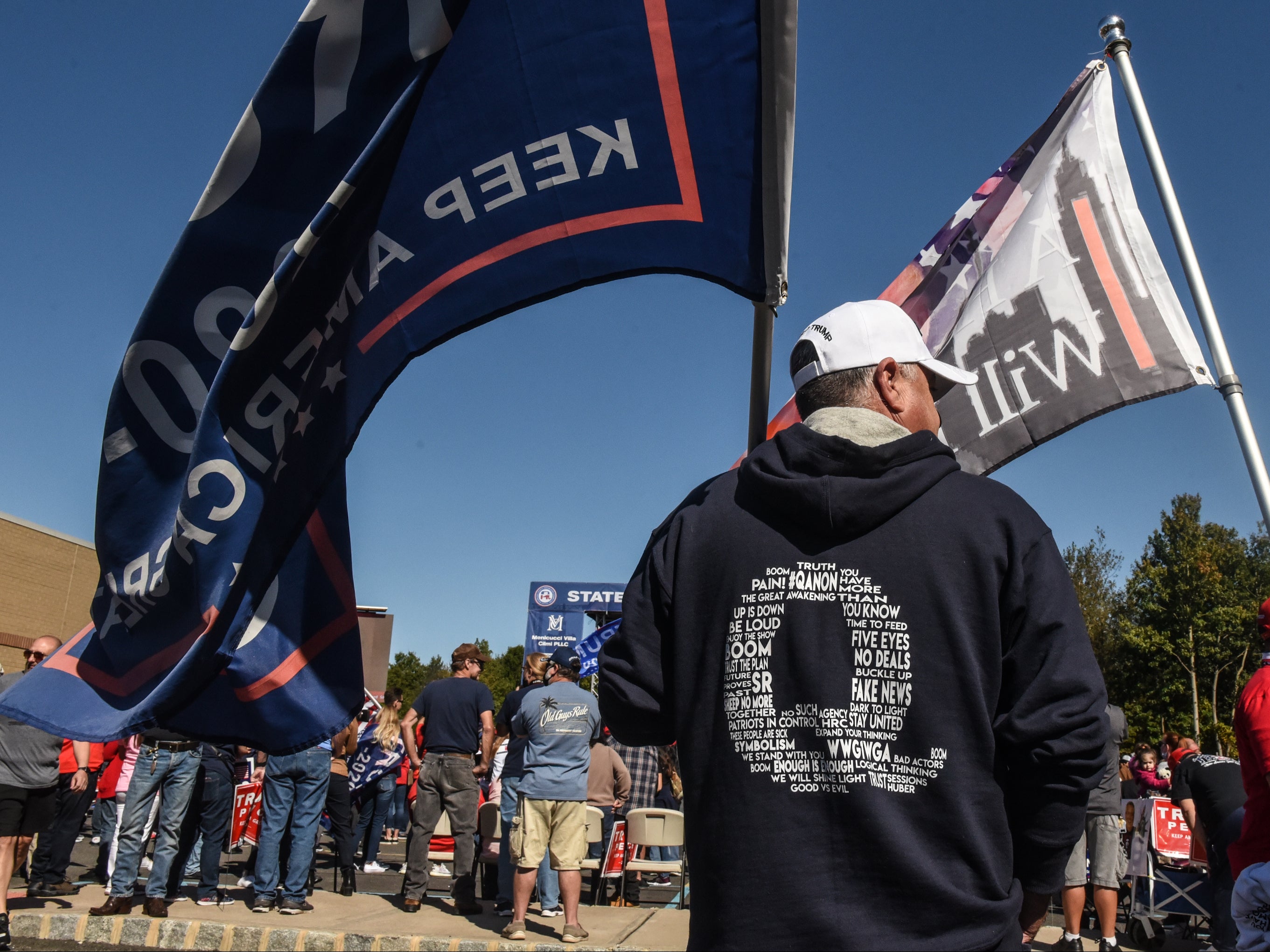 The QAnon movement has splintered since Donald Trump’s electoral defeat