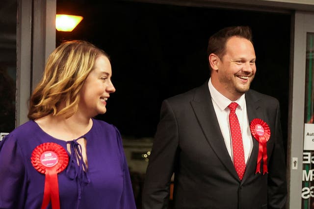 <p>Simon Lightwood becomes Labour’s newest MP </p>